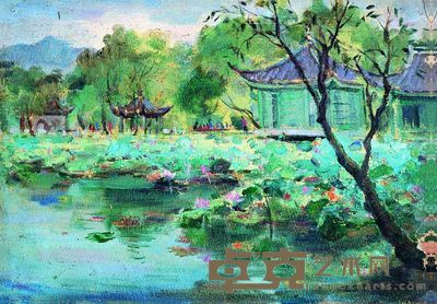 胡善余 风景 27×37cm