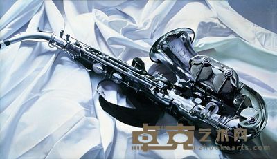 张培力 1995年作 寂静的爵士 105×180cm
