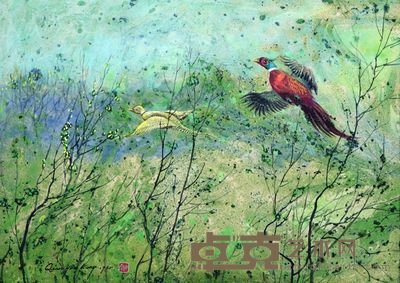 钱延康 1985年作 原野 38×52cm