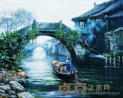 李忠良 风景 65×80cm