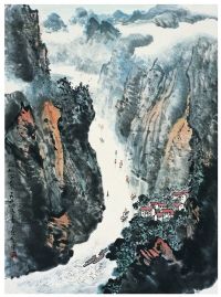 应野平（1910～1990） 三峡云峰