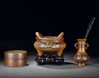 明·阿拉伯文炉瓶盒