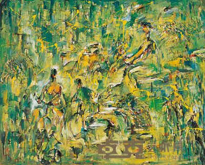 王云鹤 穿梭在人间 65×81cm