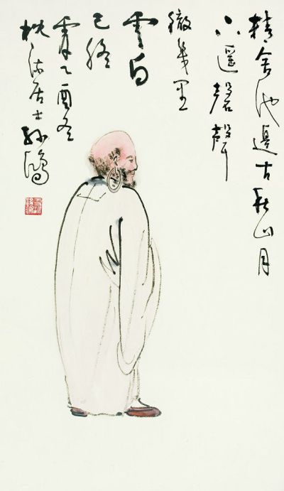 孙鸿（1889-1965） 老僧