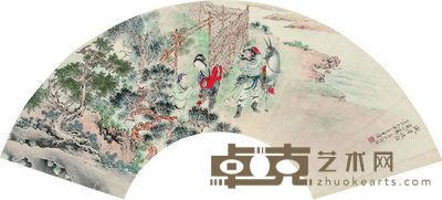 人物 17×57cm