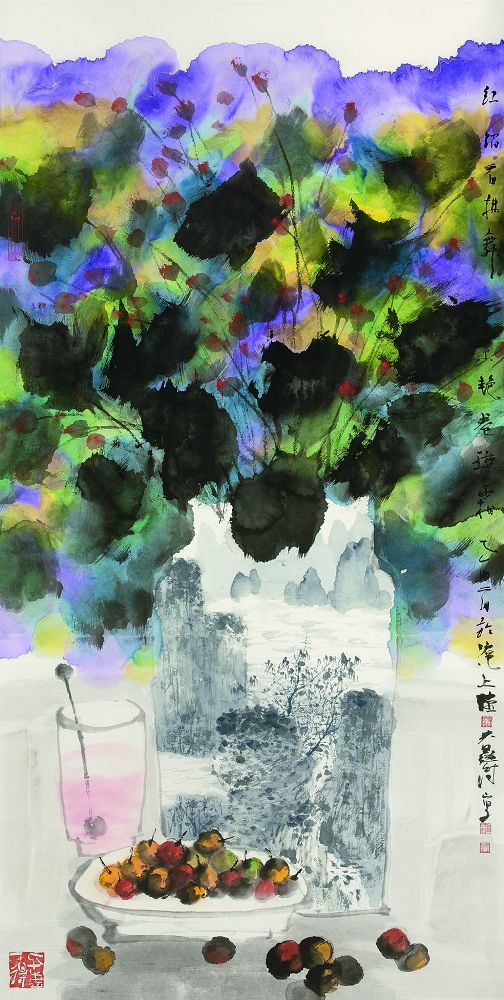 陆春涛 静物138×70cm