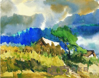 风景 26×32CM
