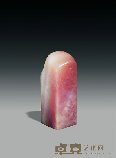 杜林薄意印章 3.5×3.5×10 cm