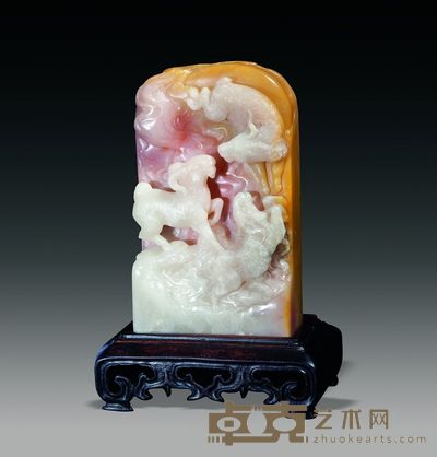 汶洋三羊开泰 5.8×2.7×9.7cm