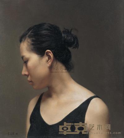 袁宗宝 2008年作  肖像 55×50cm