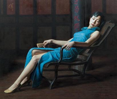 顾致农 2007年作 憩