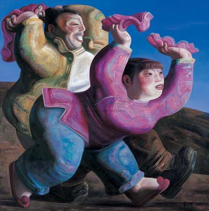 宫立龙 2007年作 山之舞