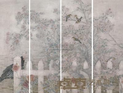 李君琳 2010年 蔷薇花园 镜心 102×132cm