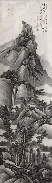 龚贤山水