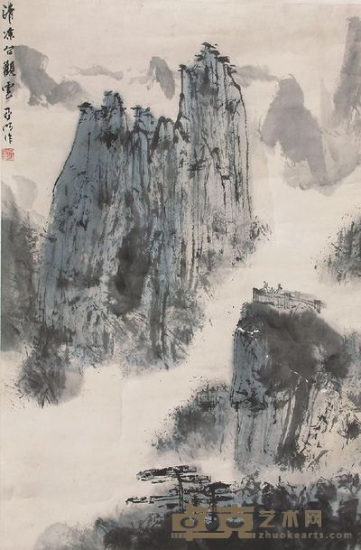 亚明山水 68cm×45cm