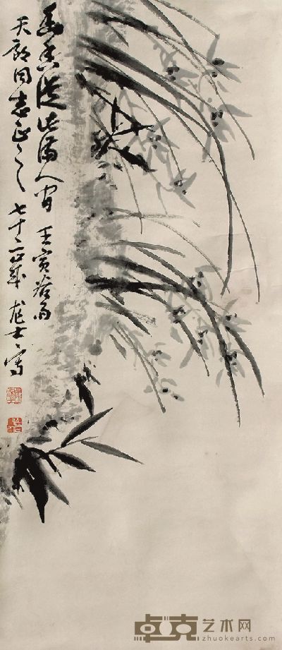 萧龙士兰草 88cm×38cm