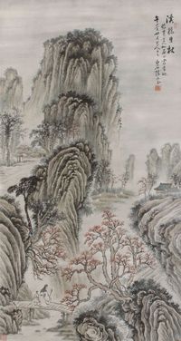 陈汝玉山水