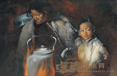 夏葆元 酥油茶 48×65cm