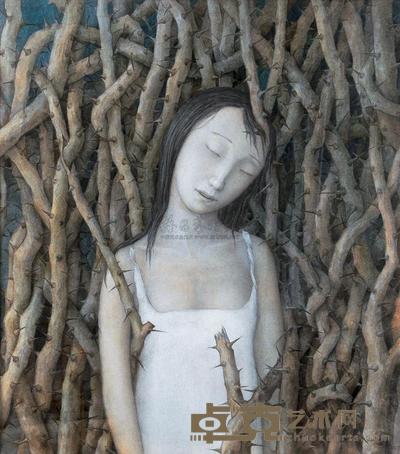 赖巍 2006年作 梦 76×86cm