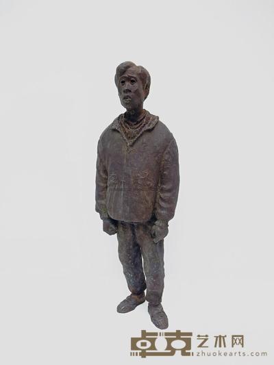 梁硕 2000年作 城市农民创作稿 69×26×16cm
