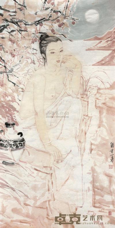 张望 人物 软片 136×69cm