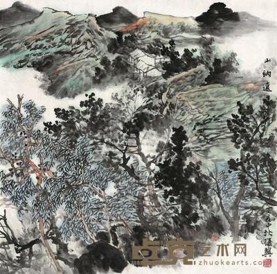 张复兴 山纳远风 软片 68×68cm