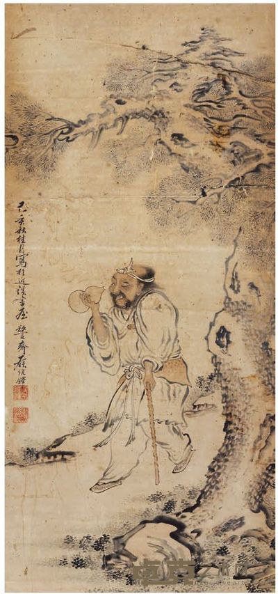 侯维铎 人物 98×46cm