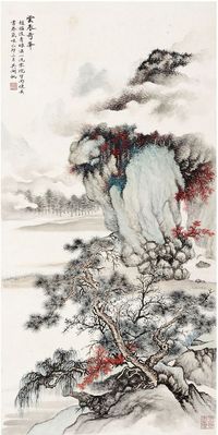 吴湖帆 山水