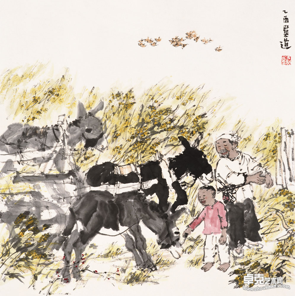 麦田69cm×69cm