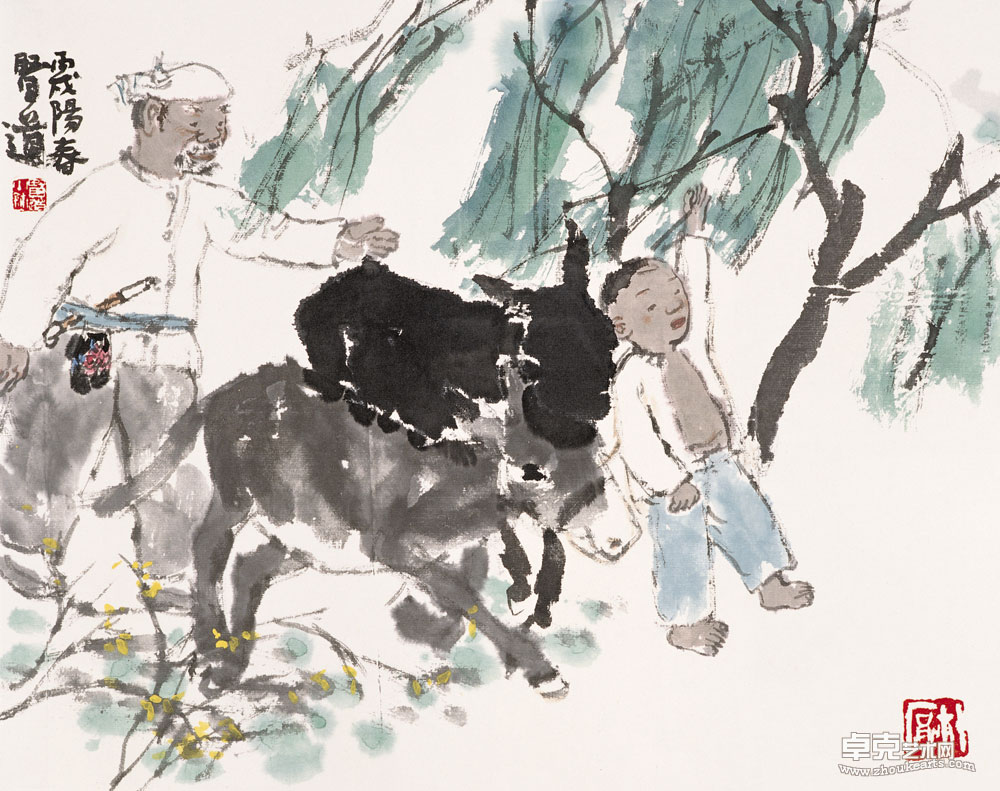 临春风37cm×46cm