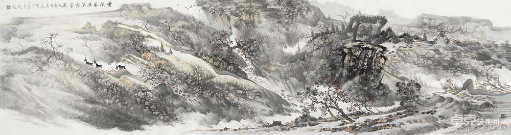 云淡风清草露香49cm x 180cm