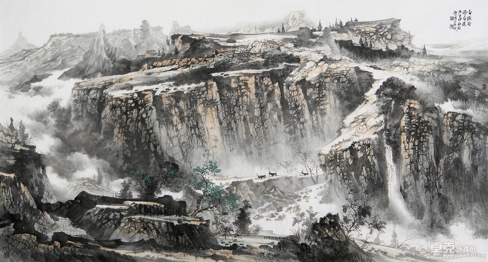 古原春醒97cm x 180cm