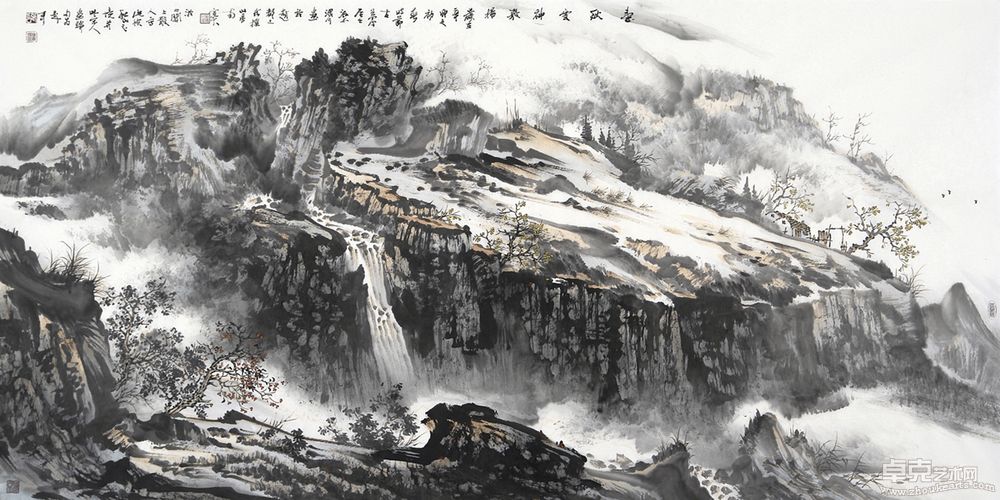 望秋云 神飞扬68cm x 136cm