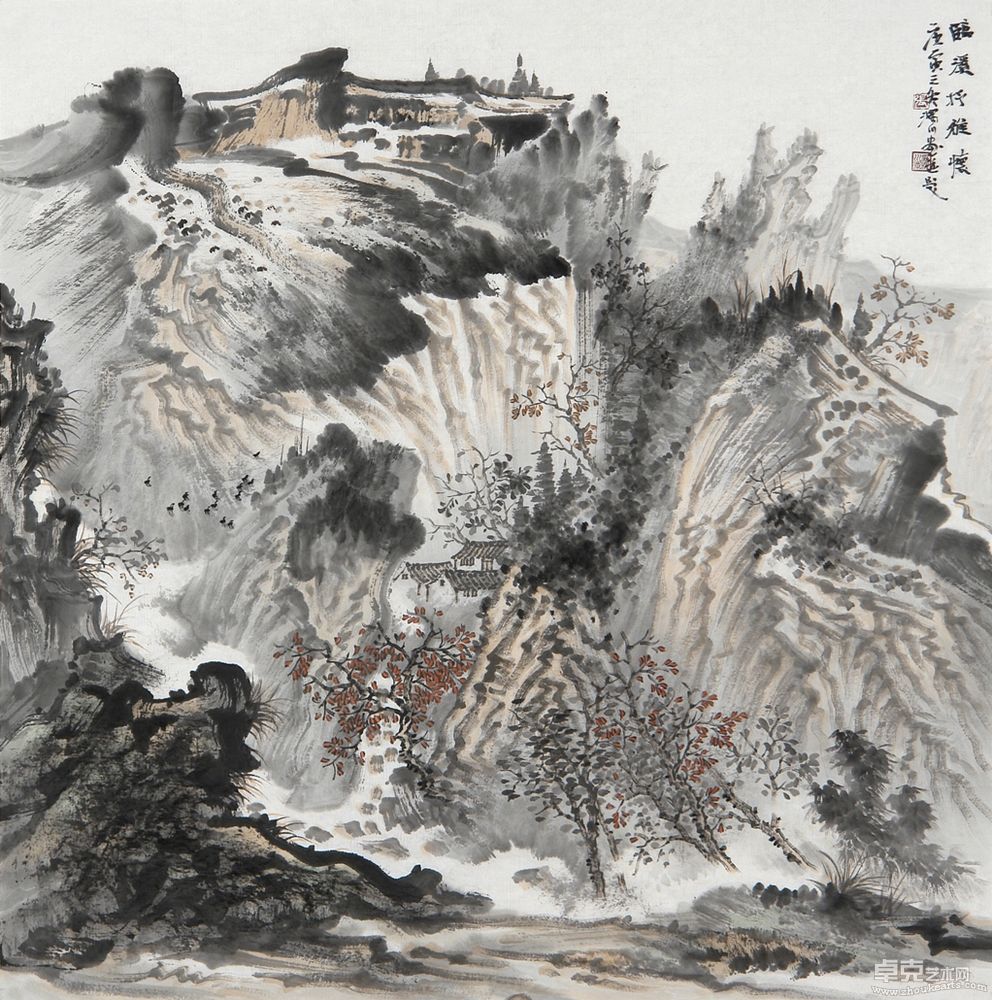 临溪抒雅怀