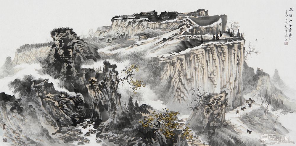 沃野和风68cm x 136cm