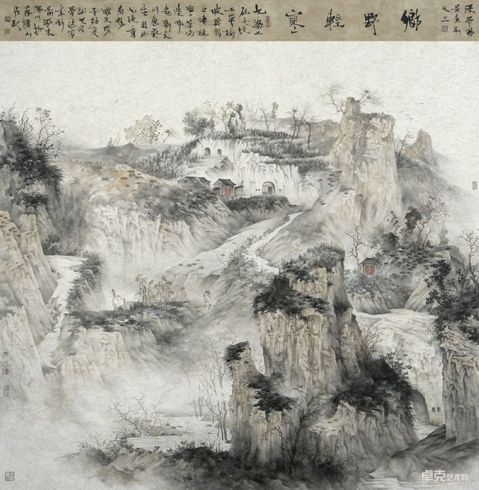 乡野清寒136cm x 136cm