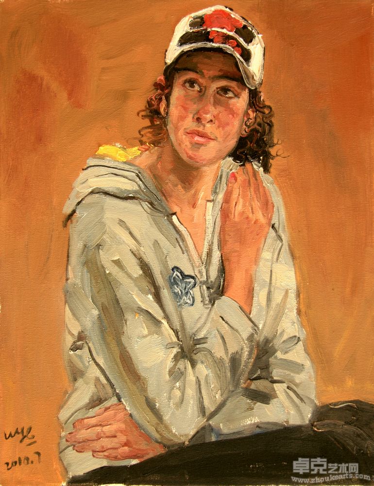 《凝思结想》61x50cm