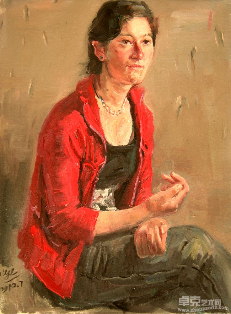 《胡力玛》65x50cm