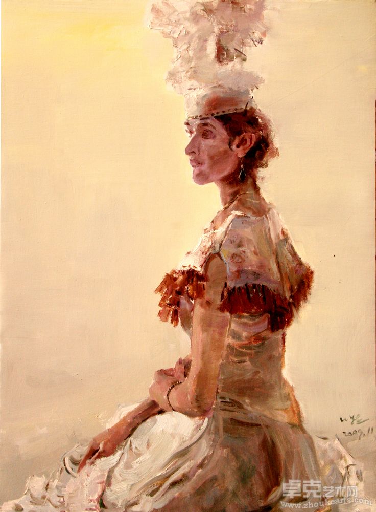 《盛装》100x76cm
