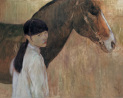 少女与马
