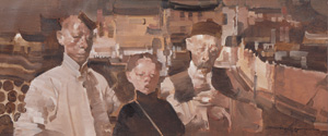 旧上海50×116cm