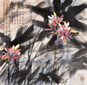 黄永玉 1976年作 秋光 立轴