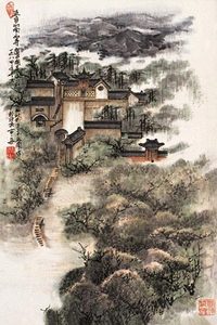 五台山南山寺 镜心