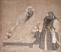 君臣图 立轴