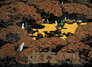 杏园 43×59cm