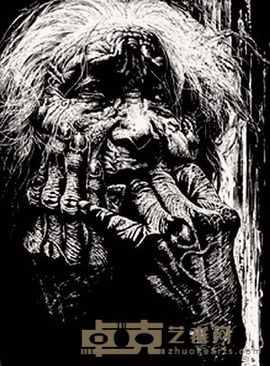 母亲 95.5×71.5cm