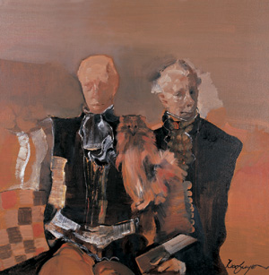 朋友之二80×80cm