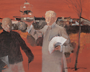 朋友之一50×60 cm
