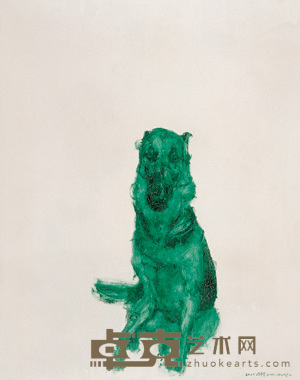 绿狗 150×120cm
