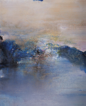 知音·淡蓝100×80cm